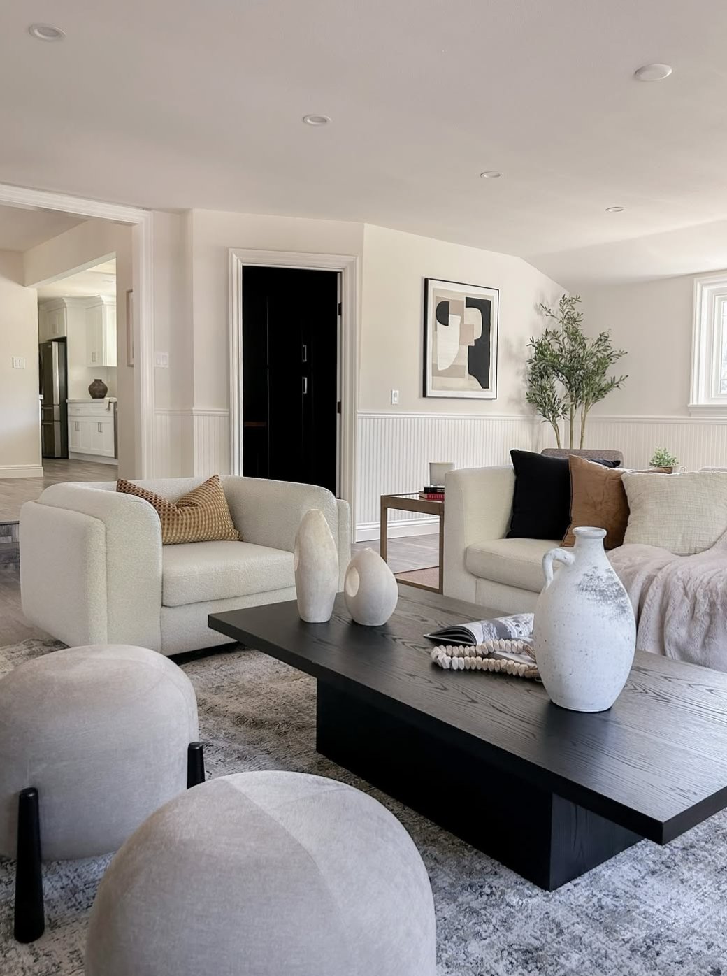 Owner-occupied staging by Feather & Pine