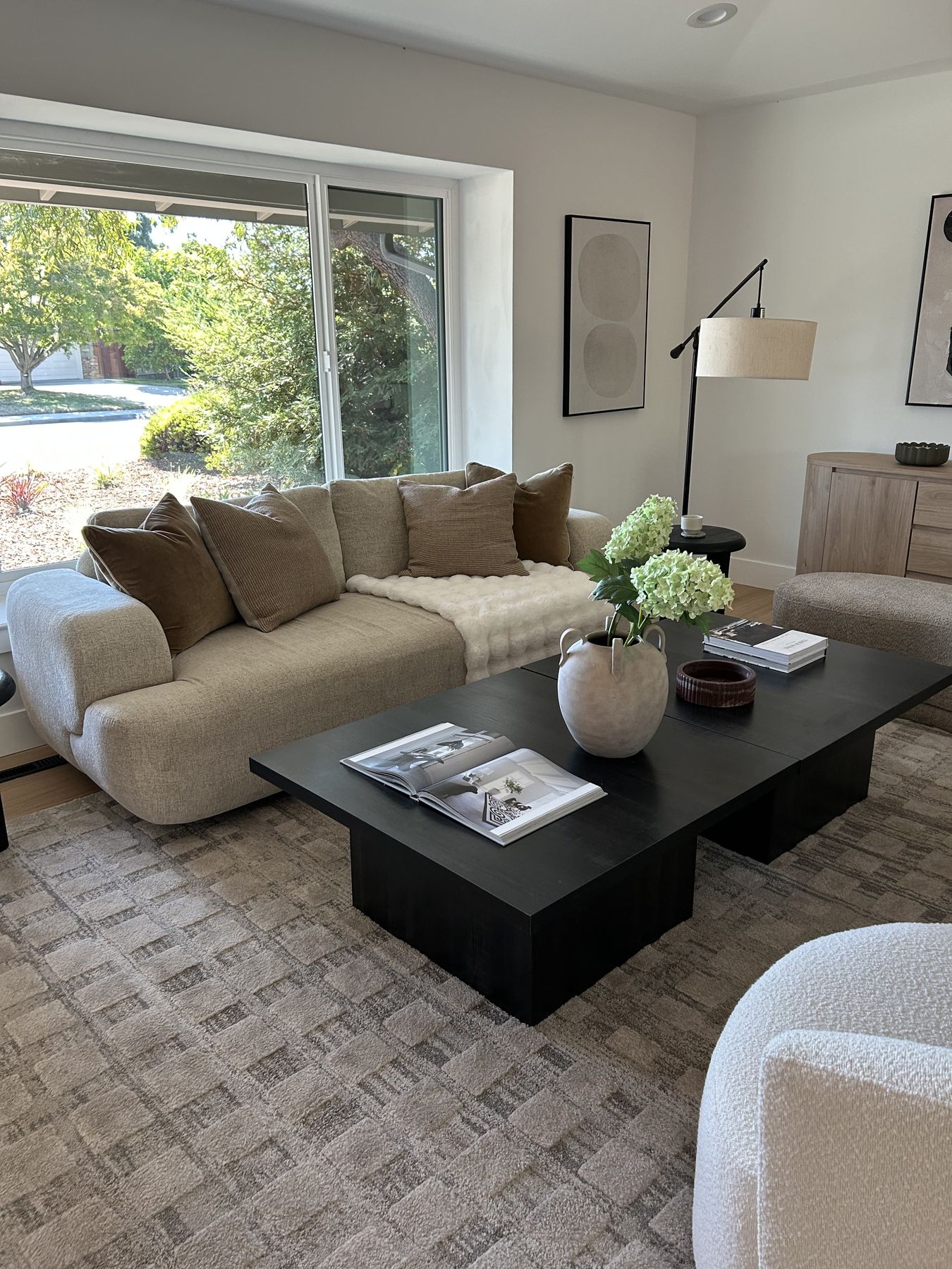 Vacant home staging by Feather & Pine