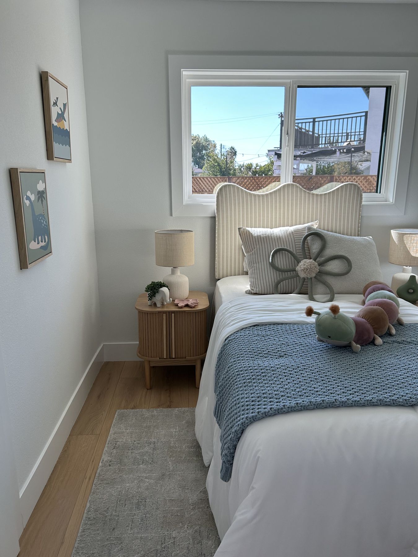 Kids' room staged by Feather & Pine, Vesper, Fremont