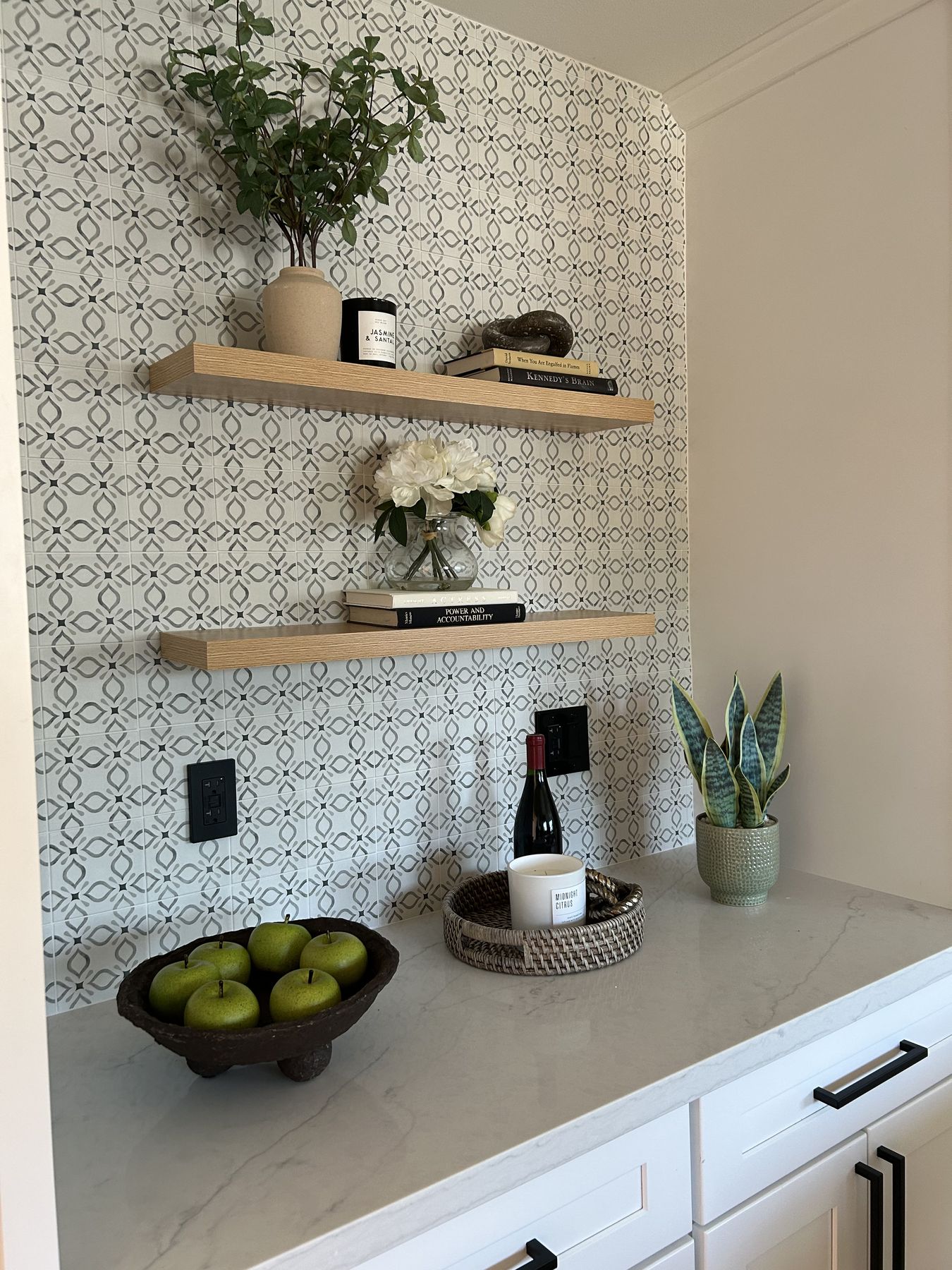 Kitchen staged by Feather & Pine, Vesper, Fremont