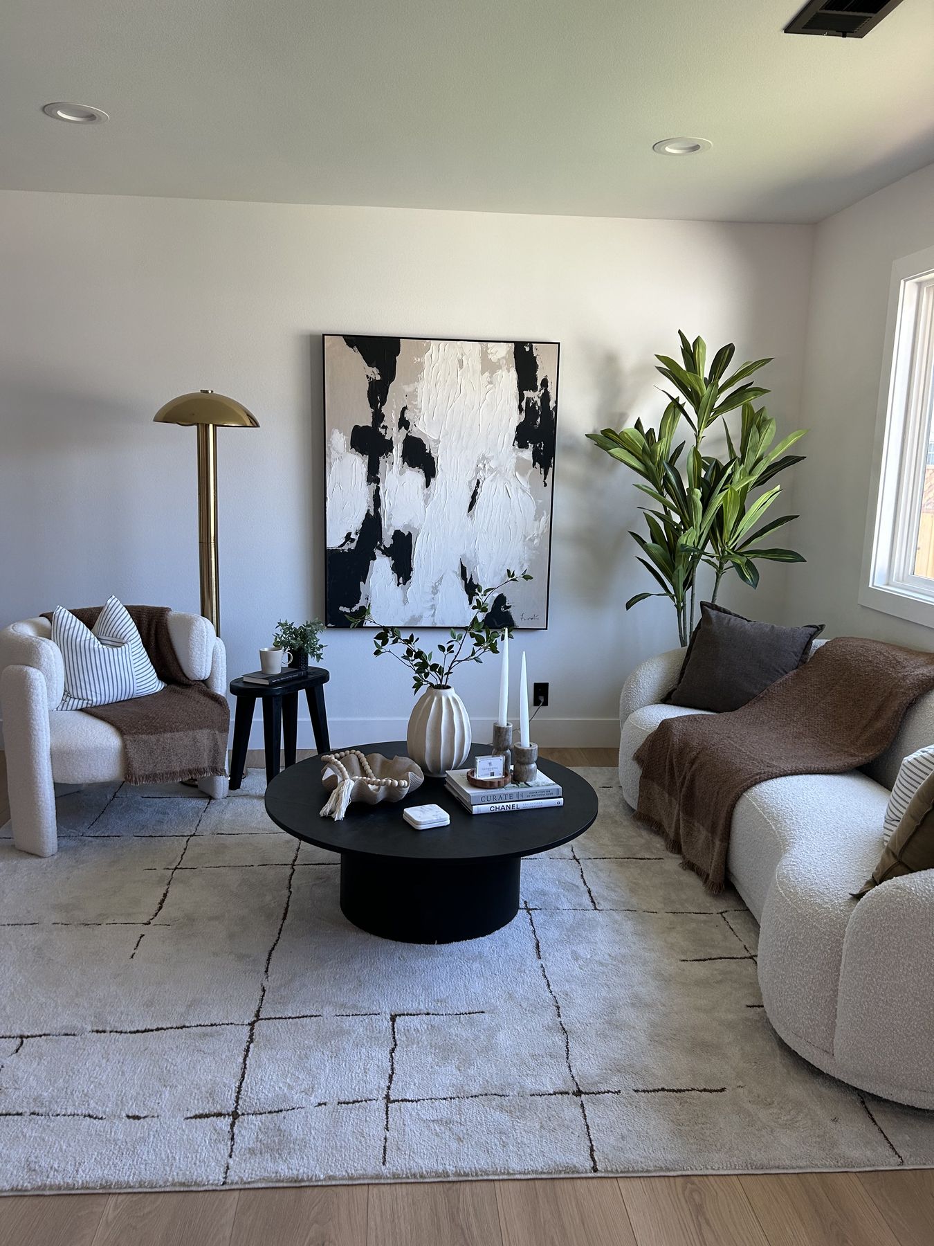 Home staged by Feather & Pine: Vesper, Fremont